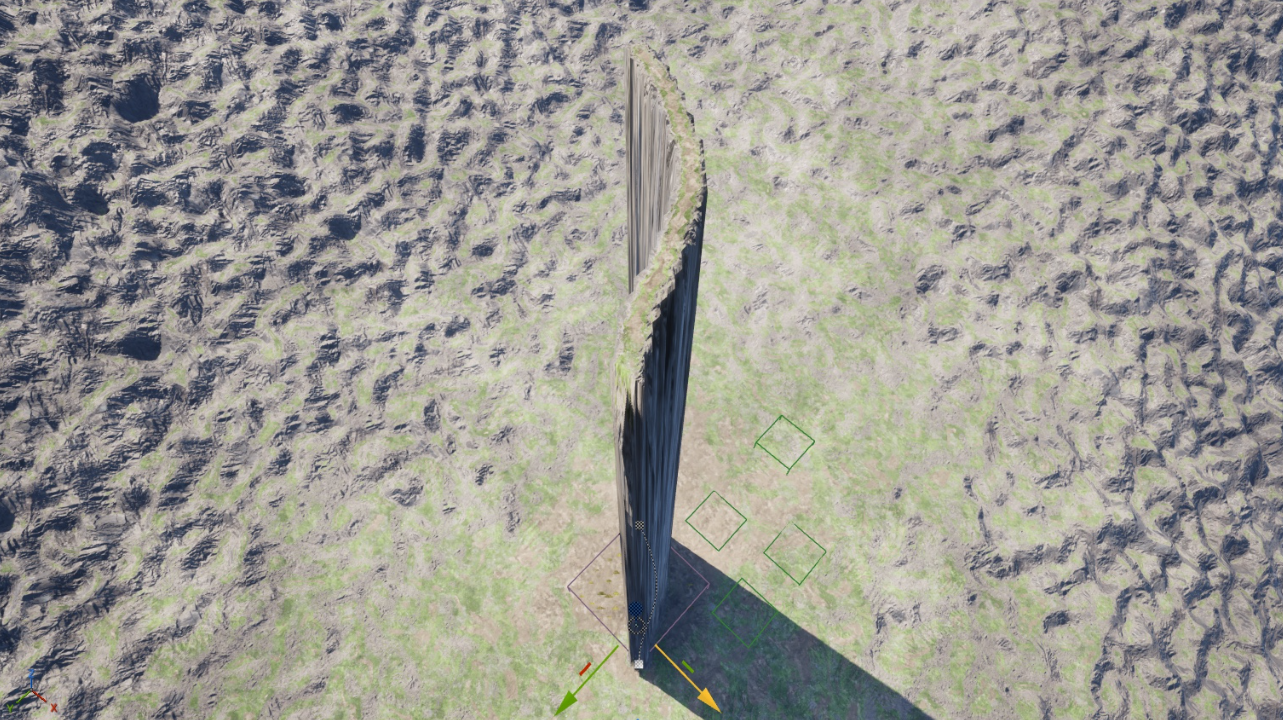 Road generation bug during Thunder of Owari environment development